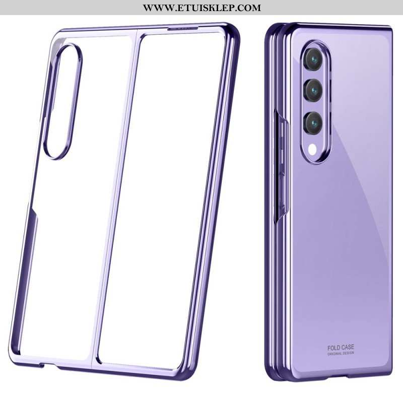 Etui do Samsung Galaxy Z Fold 4 Dyskretny Metalik